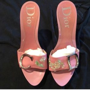 AUTHENTIC 💯 Dior Mule Heel Sandals